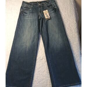 Blue spice Low rise Wide Leg Jeans Sz 7